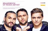 Brandbook of music artist