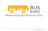 Bus Karo: Day 2 outcomes