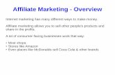 Affiliate Marketing Overview: How to Earn Money from Affiliate Marketing