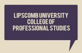 Lipscomb University College of Professional Studies