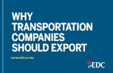 Why Transportation Companies Should Export