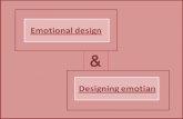 Emotional design & Design for emotion