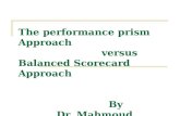 Performance prism versus balanced scorecard