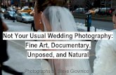 Fine Art Documentary Wedding Photography Commissions