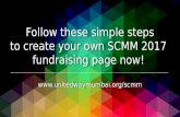 How it works fundraiser page login