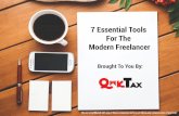 7 Essential Tools For The Modern Freelancer