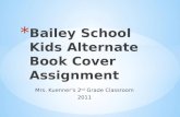 Bailey school kids alternate book cover assignment