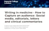 Social Media in Medical Education Presentation April 2016