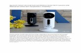 SpotCam Sense Omni directional Wireless Home Wi-Fi Camera with Waterproof Video and Temperature / Humidity