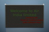 Welcome to air india