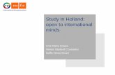 Study in Holland - Webinar - 16/02/2017