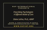 RXP International Presents an Overview of Prescribing Psychologists