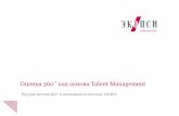 Оценка 360 как основа Talent Management