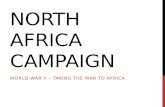 North africa campaign