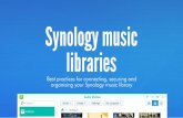 Synology music libraries