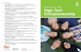 BSc Talent programme - High-Tech Entrepreneurship (33480)