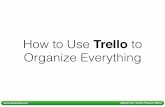 Trello - Organizing your Tasks Easily