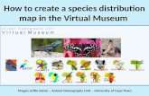 How to create a species map in the Virtual Museum