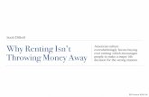 Why Renting Isn't Throwing Money Away | Scott Dilloff