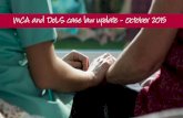 Mental Capacity Act, DoLS and the Mental Health Act case law update - Rebecca Fitzpatrick - October 2015