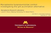 Dr. Luiza Roos - Mycoplasma Hyopneumoniae Control: Investigating The Gilt Acclimation Alternative