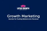 Growth Marketing: Secrets for Fueling Bottom-Line Revenue