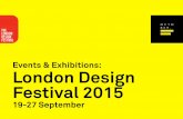 London Design Festival 2015 event pack