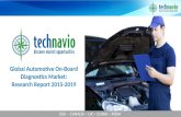 Global Automotive On Board Diagnostics Market: Research Report 2015-2019