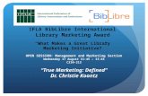 What make a great library marketing initiative?
