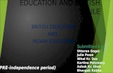 History, Class-VIII, Education and british rule
