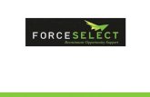Forceselect Presentation   Sept 2012