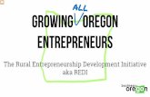 Oregon Rural Entrepreneurship Development Initiative REDI