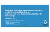 Realtime Analytical Query Processing and Predictive Model Building on High Dimensional Document Datasets with Timestamps: Spark Summit East talk by Debasish Das
