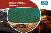 CSA Global Mining Brochure 2017