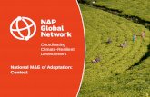 National Monitoring and Evaluation of Adaptation: Context | Anne Hammill