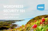 Seravo.com: WordPress Security 101