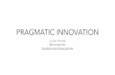 What I learned about innovation (Pragmatic Ideas)