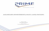 Solarium Apartment Heat Load Report