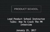 Product School AMA: How to crack the PM interview