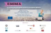 EMMA Services - EMOOCs 2016 conference