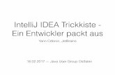 IntelliJ IDEA Trickkiste
