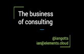 The business of consulting (handout)