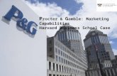 Procter & Gamble : Marketing capabilities