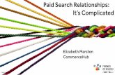 Paid Search Relationships: It's Complicate - Friends of Search
