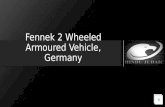 Fennek 2 wheeled armoured vehicle, germany