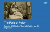The Perils of Policy: Potential OER Pitfalls of Copyright Policies and OA Legislation