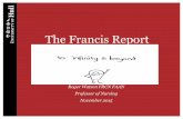 The Francis Report: to inifinity and beyond