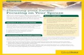 Planning your estate - focusing on yours pouse