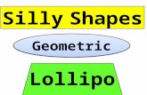 Silly Shapes Geometric Lollipops