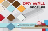 Dry wall profile